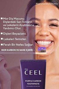 Diş Beyazlatıcı Aktif Mor Karbon Diş Macunu 75 gr ürün fotoğrafı