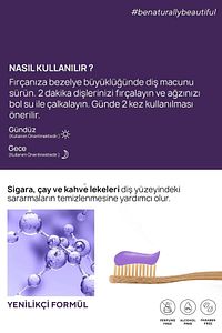 Diş Beyazlatıcı Aktif Mor Karbon Diş Macunu 75 gr ürün fotoğrafı