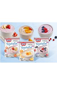 Dr.Oetker Yogotella Çilekli & Muzlu x 3 Adet + Kayısılı & Şeftalili x 3 Adet+ Orman Meyveli x3 Adet ürün fotoğrafı