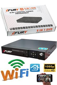 4 Kameralı 1080p Görüntü 6 Atom Gece Görüşlü Full Hd Akıllı Güvenlik Kamerası Sistemi 320gb ürün fotoğrafı