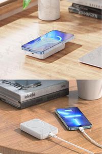 Magsafe Battery Pack Powerbank Iphone Uyumlu Kablosuz Taşınabilir Magsafe Şarj Aleti Şarj Cihazı ürün fotoğrafı