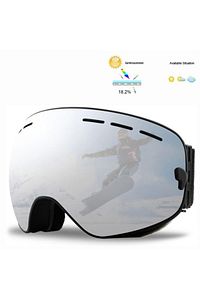 Çift Katmanlı Uv400 Korumalı Anti-sis Özellikli Snowboard Kayak Gözlüğü ürün fotoğrafı