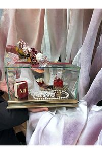 Söz Fanusu Söz Mendili Sözümüz Söz Dekor ürün fotoğrafı