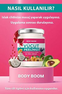Body Boom Besleyici Ve Arındırıcı El Ayak Vücut Peelingi 190 ml ürün fotoğrafı