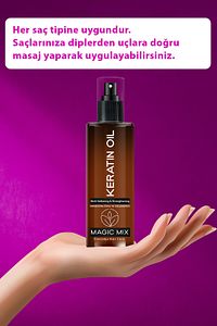 Magıc Mıx Aşırı Yıpranmış Saçlar Için Keratin Yağı 110 ml ürün fotoğrafı