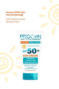Baby Yüksek Uv Korumalı Bebek ve Çocuk SPF50+ Güneş Kremi 50 ML ürün fotoğrafı