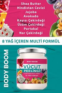 Body Boom Besleyici Ve Arındırıcı El Ayak Vücut Peelingi 190 ml ürün fotoğrafı