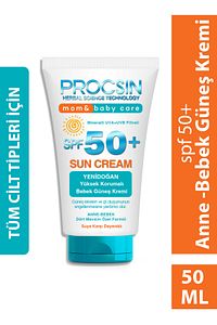 Baby Yüksek Uv Korumalı Bebek ve Çocuk SPF50+ Güneş Kremi 50 ML ürün fotoğrafı