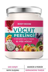 Body Boom Besleyici Ve Arındırıcı El Ayak Vücut Peelingi 190 ml ürün fotoğrafı
