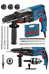 Alman 3000 Watt Kırıcı Delici Hilti Matkap Metal Şanzumanlı ++ 5 Adet Uç ++yedek Mandren ürün fotoğrafı