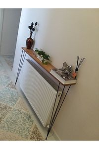 Dresuar Kalorifer Ve Petek Üstü Duvar Raf (OVAL KESİM) 80 Cm Atlantik (60&70 CM PETEK ÖLÇÜSÜ İÇİN) ürün fotoğrafı