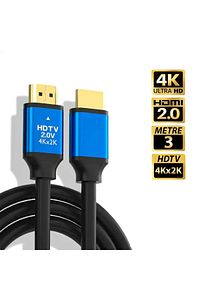 HDTV Premium Yüksek Hızlı 4K Ultra HD HDMI Kablo V2.0 - 3 Metre ürün fotoğrafı