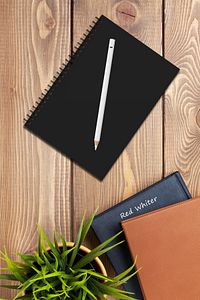 Siyah Yapraklı Defter 20 Yaprak 40 Sayfa, A5 Kalın Yaprak Fotoğraf Albümü Anı Defteri - Notebook ürün fotoğrafı