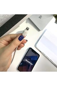 Ikili Kablo Koruyucu Iphone 11 12 13 14 Pro Pro Max 7 8 Se X Xs Max Xr ürün fotoğrafı