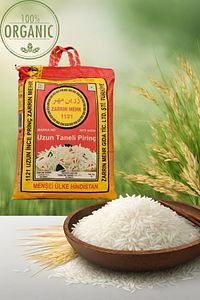 1121 Uzun Taneli Basmati Indian Pirinç. Iran Hindistan 5kg. Şekersiz Pirinç. ürün fotoğrafı