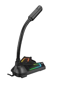 Sn-rmx2 Chatty Siyah Usb Rgb Ledli Gaming Oyuncu Masaüstü Mikrofon ürün fotoğrafı