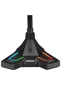 Sn-rmx2 Chatty Siyah Usb Rgb Ledli Gaming Oyuncu Masaüstü Mikrofon ürün fotoğrafı
