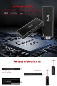 Ultra HD Android Tv Box 4K Stick Medya Oynatıcı Smart Tv Wifi ürün fotoğrafı