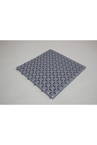 Gri, Ortopedik Plastik Yer Karosu Zemin Döşemesi Yer Izgarası 33x33cm 1 M2 (9 ADET) ürün fotoğrafı