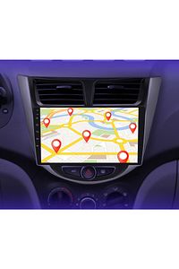 Hyundai Accent Blue Multimedya Carplay 9 Inc Hd Ips Ekran 2gb/32gb Android 12 Kamera Hediyeli ürün fotoğrafı