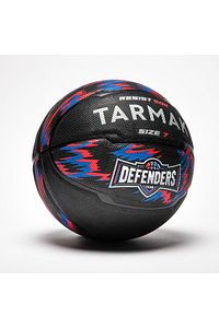 7 Numara Tarmak Erkek Basketbol Topu - 7 Numara - Siyah / Kırmızı / Mavi - R500 Siyah Pompa dahil d ürün fotoğrafı