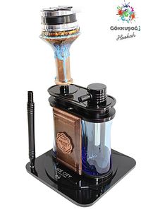 İce City Rosida Hookah Masa Üstü İthal Nargile (Efsane Duman Performansı) ürün fotoğrafı