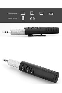 Kablosuz Aux Araç Kiti Bluetooth 5.0 Alıcı Adaptörü 3.5mm Jack Araba müzik ses Aux Kit ürün fotoğrafı