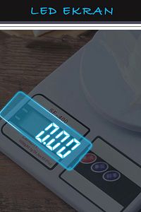 Mini 1gr Dijital Hassas Tartı 10 Kg Elektrikli Ev Aletleri Mutfak Terazisi Hasas Tartı ürün fotoğrafı