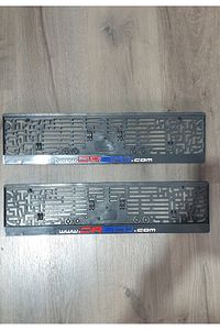 Drecu Tofaş Renault Honda Ve Tüm Araçlara Uyumlu Kaliteli Plakalık 2 Adet ürün fotoğrafı