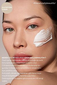 Cilt Beyazlatıcı Aydınlatıcı Glutatyonlu Leke Karşıtı Krem Kolajen, Niacinamide & Kojik Asitli 50 ml ürün fotoğrafı
