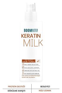 Boom Butter Keratin Milk (SÜTÜ) Hızlı Uzama Dökülme Karşıtı Saç Spreyi 150ml ürün fotoğrafı