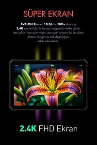 Avalon 256 GB Hafıza 8 GB Ram 10.36 Inc 2.4K 22.000 mAh Pil Harman Kardon Profesyonel Tablet ürün fotoğrafı