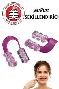 Burun Kaldırma Aparatı Burun Düzeltici Burun Şekillendirici Burun Kaldırıcı Eğrilik Düzeltici ürün fotoğrafı