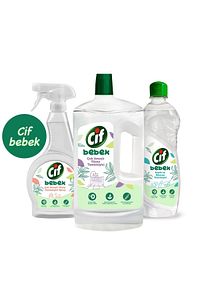 Bebek Yüzey Temizleyici Sprey 500ml+yüzey Temizleyici 1000ml+emzik Ve Biberon Temizleyici 400ml ürün fotoğrafı
