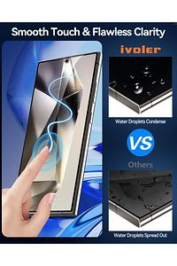 Samsung Galaxy S24 Ultra 6.8' Ekran Koruyucu Cam Full Kaplama Düz Tempered Glass Screen Zırh ürün fotoğrafı