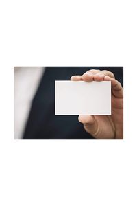 Baskısız Boş Kartvizit Boy 100 Adet 5x8 cm 300 gr Kalın Mat Kuşe Kağıdı ürün fotoğrafı