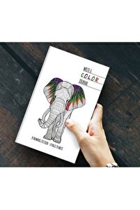 Mandala Write Colour Journal Çizgili Defter Notebook Not Defteri ürün fotoğrafı