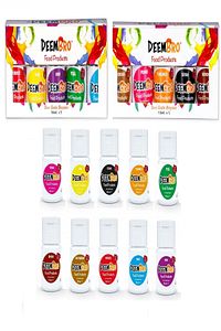 Gıda Boyası Seti 10 Adet 10 Renk 10 Ml X 10 Adet Su Bazlı Sıvı Gıda Boyaları 10 Lü Set ürün fotoğrafı