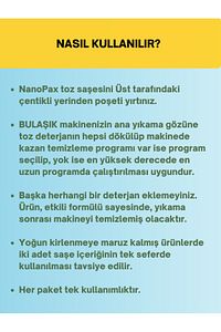 16 Adet Ultra Konsantre Bulaşık Makinesi Kazan Temizleme Bakım Tozu ürün fotoğrafı