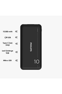 DLP1810NB 10.000 mAh Power Bank Siyah (2 Çıkış) ürün fotoğrafı