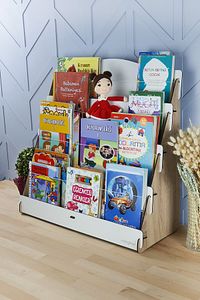 Lucky Montessori Ahşap Çocuk Odası 4 Raflı Kitaplık ürün fotoğrafı