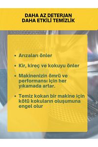 16 Adet Ultra Konsantre Bulaşık Makinesi Kazan Temizleme Bakım Tozu ürün fotoğrafı