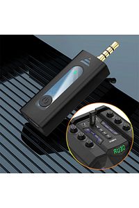 Amfi Ve Hoparlör Için Kablosuz Yaka Mikrofon Çiftli 3.5mm Aux (TELEFON UYUMLU DEĞİLDİR) K35 ürün fotoğrafı
