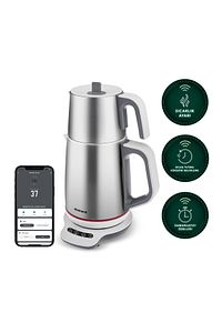 Royaltea Smart 1790h Inox Konuşan Çay Makinesi Beyaz (Wİ-Fİ) ürün fotoğrafı