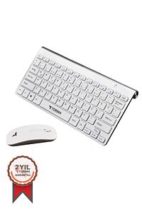 TORİMA TMK-05 Beyaz Akıllı Kablosuz Klavye Fare Seti ürün fotoğrafı
