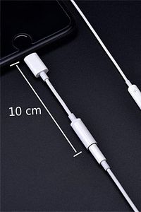 Iphone Uyumlu Lightning Telefon Kulaklık Çevirici Aux Dönüştürücü Aparat ürün fotoğrafı