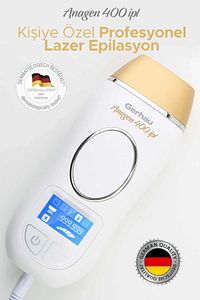 Anagen 400 Ipl Lazer Epilasyon V2- 25 Joule Güç- 4.5cm2 Işık- Değiştirilebilir Başlık- 1 Milyon Atım ürün fotoğrafı