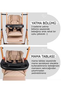 850 Cup Mama Sandalyesi Salıncak Bebek Çocuk Salıncağı ürün fotoğrafı