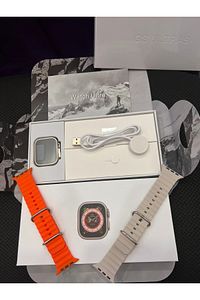 Watch 8 Ultra Akıllı Saat Gs Ultra 8 Gerçek 49mm Kasa Vidalı Türkiye'de Tek Çift Kordon ürün fotoğrafı