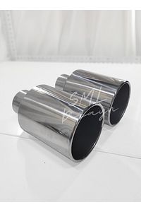 120 Mm Egzoz Ucu 120lik Egzos-eksoz Başlığı Ekzoz-egsoz Ucu Takımı ürün fotoğrafı
